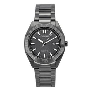 Reloj Citizen Eco-Drive Stainless Steel Grey Dial Bm7637-81H 100M Men'S Watch