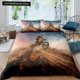 thumbnail image 1 of Dirt Bike Motorbike Duvet Cover Motocross Racer Bedding Set Boys Motorcycle Extreme Sports Quilt Cover Polyester Comforter Cover Bed Sheets, 1 of 5