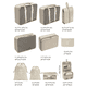 thumbnail image 1 of Set Organizador De Equipaje En Bolsos O Maletas Beish, 1 of 2