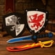 thumbnail image 5 of Set de juego combinado de espada y escudo de espuma Liberty Imports, 4 unidades, 5 of 7