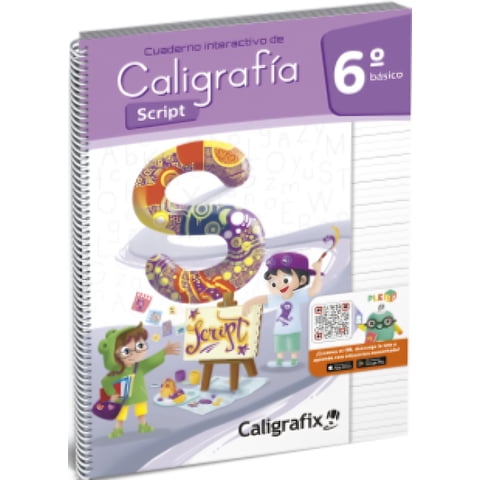 Texto 6º Básico - Script - Editorial Caligrafix