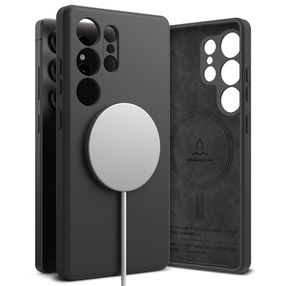 Carcasa Ringke Para Galaxy S25 Ultra Magnética Negro