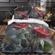 thumbnail image 1 of Two roses Bedding Set Duvet Cover Set3-Piece Bedding Set, 1 of 5