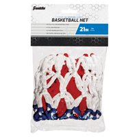 Franklin Sports - Red Basketball Rojo Blanco Y Azul Sports Red White Blue 12 Loop Hourglass Style Basketball Net