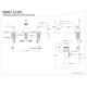 thumbnail image 2 of Grifo Kingston Brass Royale de instalación amplia KB965FL, bronce aceitado, 2 of 2