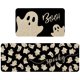 thumbnail image 1 of Alfombra HSOWKDN 43 × 76 cm y 43 × 120 cm Fantasma Negro – Pack de 2, 1 of 7