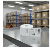 Genérico - Packx5 Etiquetas Térmicas Autoadhesivas 100 X 150Mm Rollo