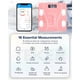 thumbnail image 3 of Balanza Digital Inteligente Bluetooth Rosado, 3 of 3