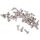 thumbnail image 4 of 100 unids Bass Guitar Pickguard Screws Para Guitarra Eléctrica Bass 3x12mm Plata, 4 of 5