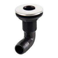 Ioensy - Drenaje De Agua Para Barcos Herrajes Para Imbornales Accesorio De Ventilación De Sentina Para Casco Drenaje Para Imbornales Para Barcos Estilo H