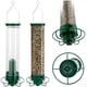 thumbnail image 4 of Comedero para pájaros Squirrel-Prode, comedero colgante para pájaros silvestres Squirrel Prode para exteriores (pequeño), 4 of 7