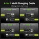 thumbnail image 3 of Cable de Carga GEARit 100W 4 en 1 USB-C Lightning 140 cm, 3 of 8