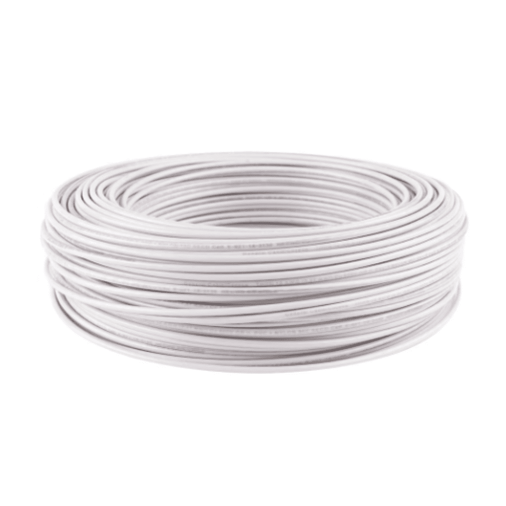 Genérico - Cordon Vvf 3 X 0 75mm2 Blanco Mt