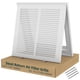 thumbnail image 1 of Rejilla de Filtro de Retorno de Aire Fancat para Ductos de 30x30 cm Acero Blanco, 1 of 7
