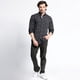 thumbnail image 3 of Camisa Manga Larga Estampada Microprint negro S, 3 of 3