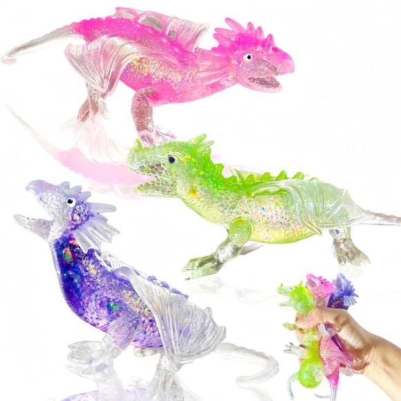 Juguete Antiestrés SUISUILE Dragón Pack de 3