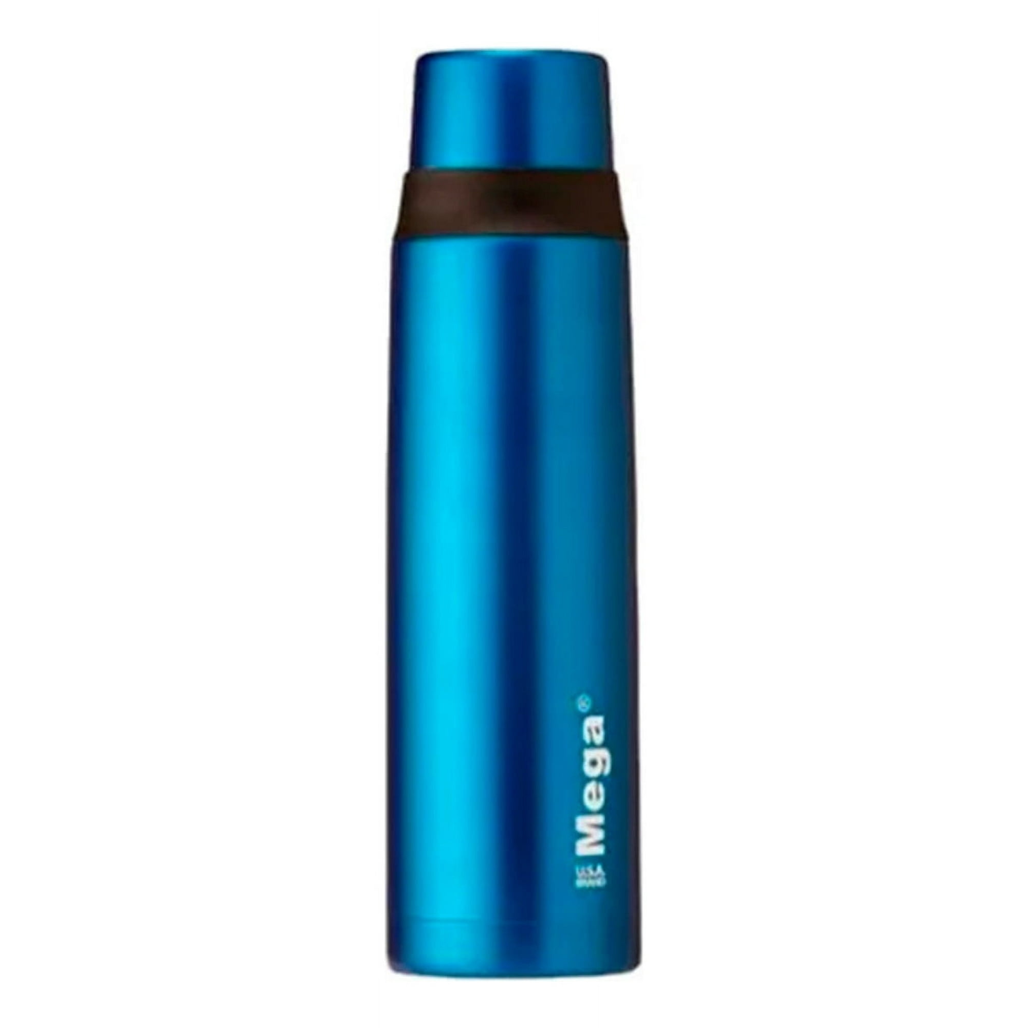 Disparo - Termo De Agua Liquidos Megaslim 0,47 Litros Acero Azul