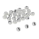thumbnail image 4 of 25 Uds. Cuentas Ranuradas De Tungsteno Para Atado De Moscas, Cuentas De Cabeza De Ninfa De Hundimiento Rápido, Color Blanco, 4 of 5