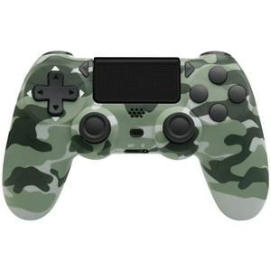 Genérico - Mando Inalámbrico Compatible Con Ps4/Slim/Pro Y Pc, Control Joystick - Camuflaje Azul