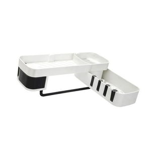 Click Ventas - Esquinero Organizador Estante Baño Cocina Adhesivo