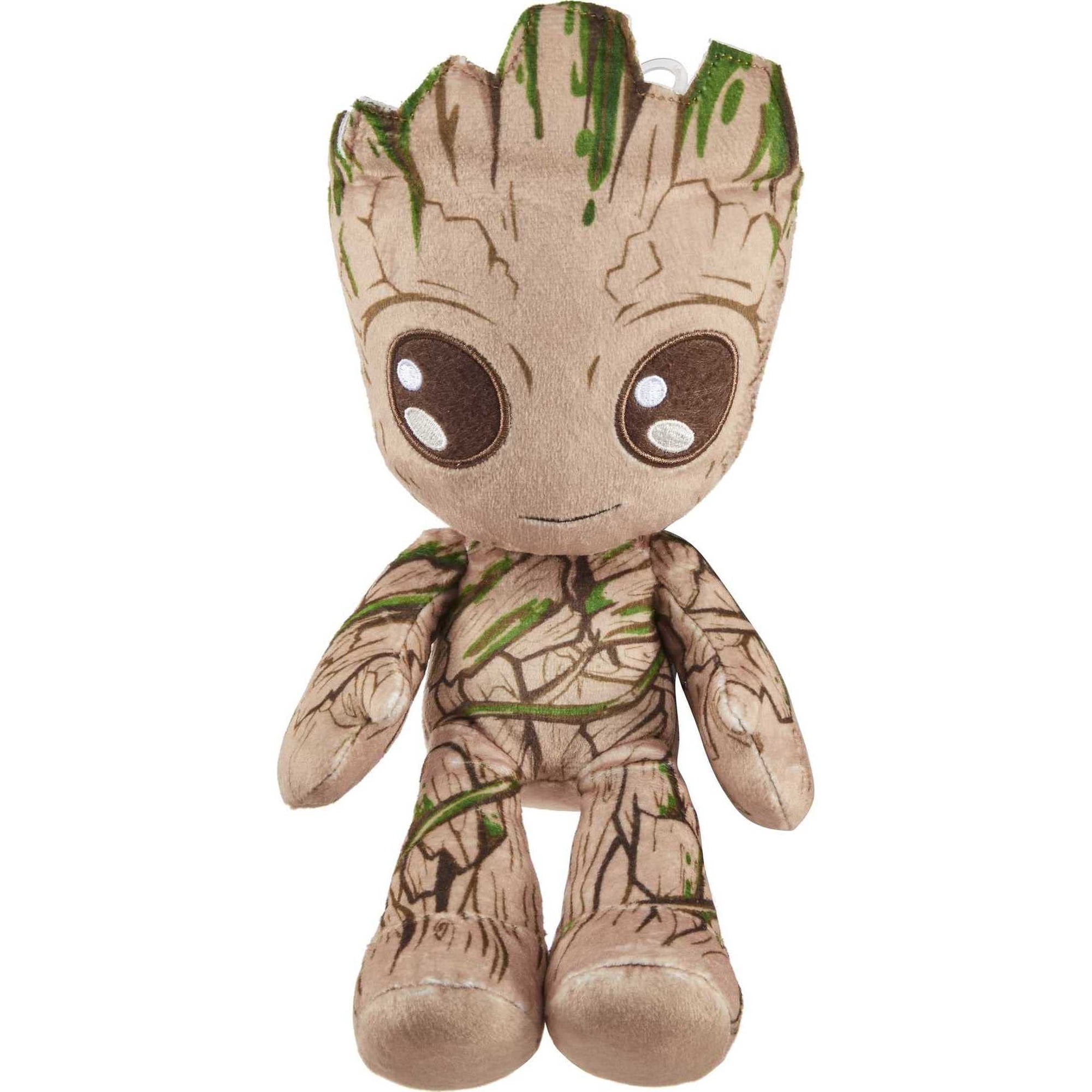 Mattel - Figura De Peluche Del Personaje Marvel Groot Super Hero, 20 Cm
