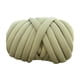 thumbnail image 4 of Chunky Yarn 62.3ft Lavable Jumbo Tubular Yarn Para Macrame Throw Pillow Oliva, 4 of 5
