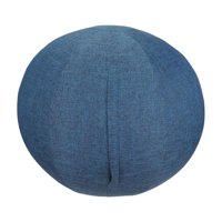 Magideal - Funda Para Pelota De Yoga Y Pilates, Funda Para Pelotas Para Sentarse, Antiarañazos, A Prueba De Polvo, Con Cómodas Asas De Transporte, Funda Para Pel Azul 55Cm