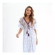 thumbnail image 3 of Vestido Largo Primavera Mujer Algodón Flores Calidad 273, 3 of 6