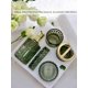 thumbnail image 5 of Set de accesorios de baño LaMarriti Green Glass, 5 piezas, 5 of 6