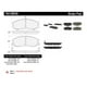 thumbnail image 2 of Pastillas Freno para auto Hyundai Santa Fe 2001-2006 Delantero, 2 of 5