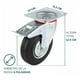 thumbnail image 4 of X4 Ruedas Giratorias Ruedas Frenos Para Muebles 4 Pulgadas, 4 of 5