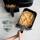 thumbnail image 3 of Ninja Air Fryer, Roast, Bake, Air Fry, Crisps, Broil, Reheats, Keep Warm, 10-in-1, Fries, Frozen Food, Veggies, and Meat, Quick Meals, Healthy Meals, Less Oil, 10 QT, Black, DZ302​, 3 of 3