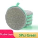 thumbnail image 1 of 5/10pcs, Double Side Dishwashing Sponge Pan Pot Dish Wash Sponges Household Cleaning Tools Kitchen Tableware Dish Washing Brush, 1 of 5