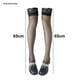 thumbnail image 2 of Medias de seda hasta el muslo para mujer, calcetines de silicona con encaje y lazo de satén., 2 of 5