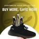 thumbnail image 4 of Cordones Lace Kings 125 cm Amarillo/Negro, 4 of 5