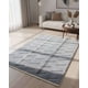 thumbnail image 1 of Alfombra Jacquard Texturizada Con Diseño Y Flecos 150x200 Cm, 1 of 7
