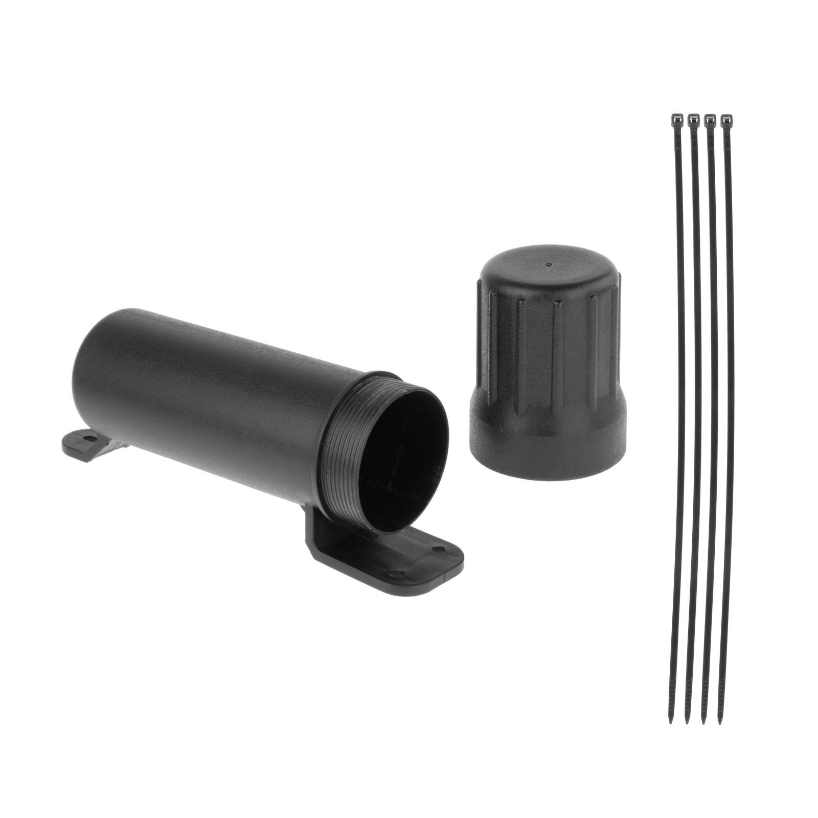 Ioensy - Tubo De Herramientas Para Motocicleta Accesorio Fácil De Instalar Guantes Caja De Almacenamiento Impermeable 1X Pequeño Sin Cerradura