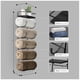 thumbnail image 4 of Toallero de Pared Sorbus de 5 Niveles con Estante de Madera Negro, 4 of 8