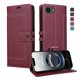 thumbnail image 1 of Premium Wallet Case for iPhone 16e with Card Slots & Kickstand, Flip Cover Red, 1 of 6