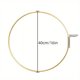 thumbnail image 1 of 1pc, Metal Rings, For Crafts Dream Catcher Rings Metal Hoops Macrame Ring, Golden Macrame And Dream Catcher Supplies, Centerpiece Table Decorations, Home Decor, Room Decor, Party Decor, Wedding Suppli, 1 of 3