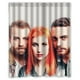 thumbnail image 1 of Cortina de ducha de Hayley Williams de Paramore, juego de cortina de baño con ganchos, tamaño 60 x 72 pulgadas, 1 of 3