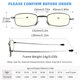 thumbnail image 2 of Gafas de lectura con filtro de luz azul touk plegables +2.5, 2 of 6