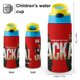 thumbnail image 2 of El Día del Chacal Botella de Agua con Tapa Pop Top de Un Toque, Acero Inoxidable, a Prueba de Fugas, para Deportes, Botella Infantil azul 12 oz, 2 of 6