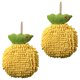 thumbnail image 1 of REGALWOVEN Lindas Toallas de Mano con Bola Peluda de Dibujos Animados, Juego de Toallas de Mano Decorativas Suaves y de Secado Rápido para Baño, Cocina, Inodoro Amarillo 2 Piezas, 1 of 5