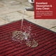 thumbnail image 5 of REGALWOVEN Felpudo Exterior Impermeable para Puerta Principal, Alfombra de Bienvenida Antideslizante con Estrías para Patio Garaje Rojo 35" x 24", 5 of 7