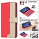 thumbnail image 5 of Funda Cartera con Bloqueo RFID para Samsung Galaxy S25 Edge con Ranuras y Soporte Rojo, 5 of 5
