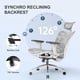 thumbnail image 5 of Silla De Oficina M57 Ergonómica Con Reposabrazos Y Soporte Lumbar, 5 of 8