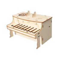 Magideal - Juego De Construcción De Modelo De Piano Eléctrico Diy: Ciencia, Educación, Manualidades, Ensamblaje Creativo, Regalo De Cumpleaños, Tecnología, Gadge