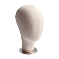 Magideal - Cabeza De Maniquí, Modelo De Sombrero, Cabeza De Exhibición, Peluca Versátil, Estante Para Sombrero Para Uso Comercial, Accesorio De Superficie Lisa Fondo Cepillado