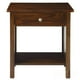 thumbnail image 3 of Velador Brand un cajon madera oscura, 3 of 7